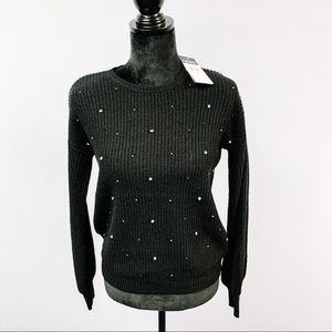 Lauren Ralph Lauren $175 XS Black Wool Sweater